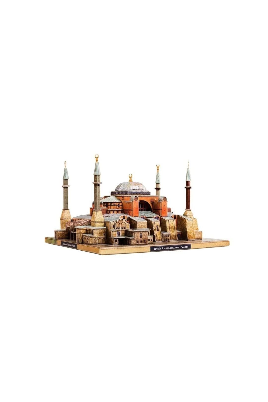 Ayasofya Camii 3d Karton Puzzle Yapbo