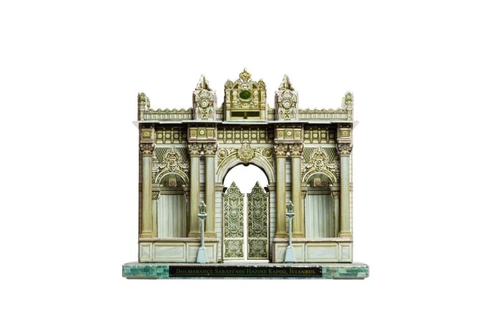 umbum Dolmabahçe Hazine Kapısı 3d Karton Puzzle Yapboz