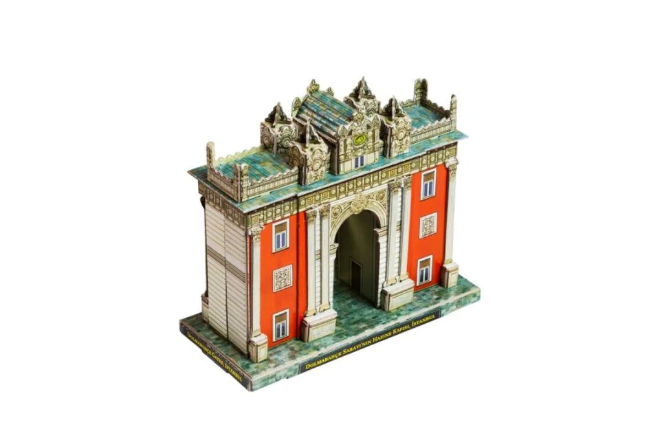 umbum Dolmabahçe Hazine Kapısı 3d Karton Puzzle Yapboz