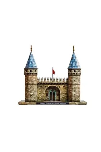 umbum Topkapı Sarayı Selamlık Kapısı 3d Karton Puzzle Yapboz