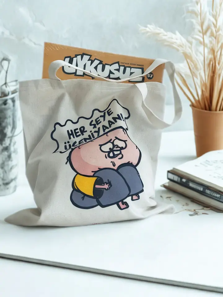 Beslenir ki Bu (Çift Baskılı - Bez Çanta)