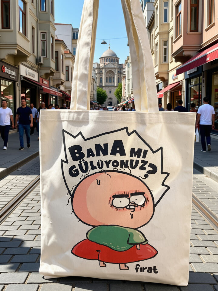 Beslenir ki Bu (Çift Baskılı - Bez Çanta)