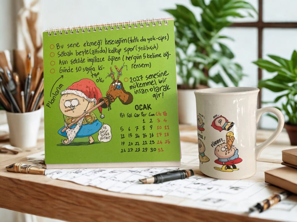 Aylık Fırat Masa Takvimi