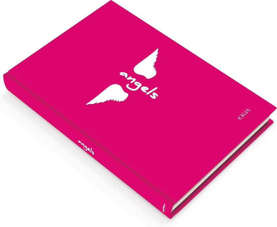 Defter Angels Exıst Sert Kapak Defter Çizgisiz 72