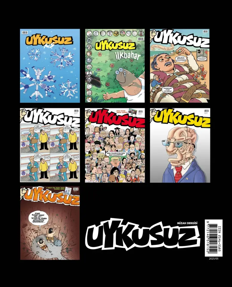 Uykusuz Aylık Cilt 01