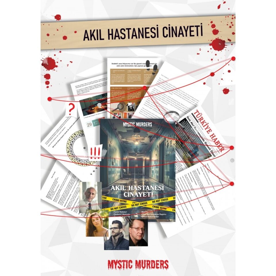 Mystic Murders Akıl Hastanesi Cinayeti Dedektif Dava Çözme Oyunu