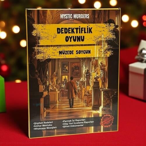 Dedektif Dava Çözme Oyunu Müzede Soygun