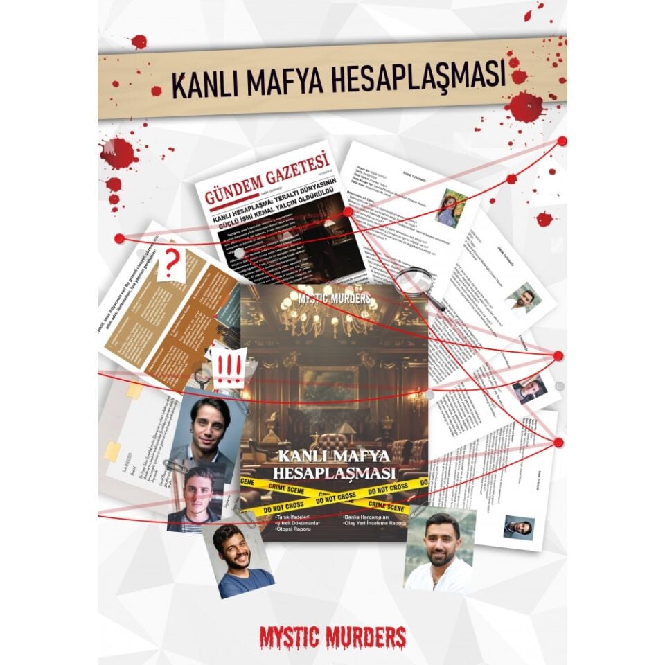 Dedektiflik Cinayet Çözme Oyunu - Kanlı Mafya Hesaplaşması
