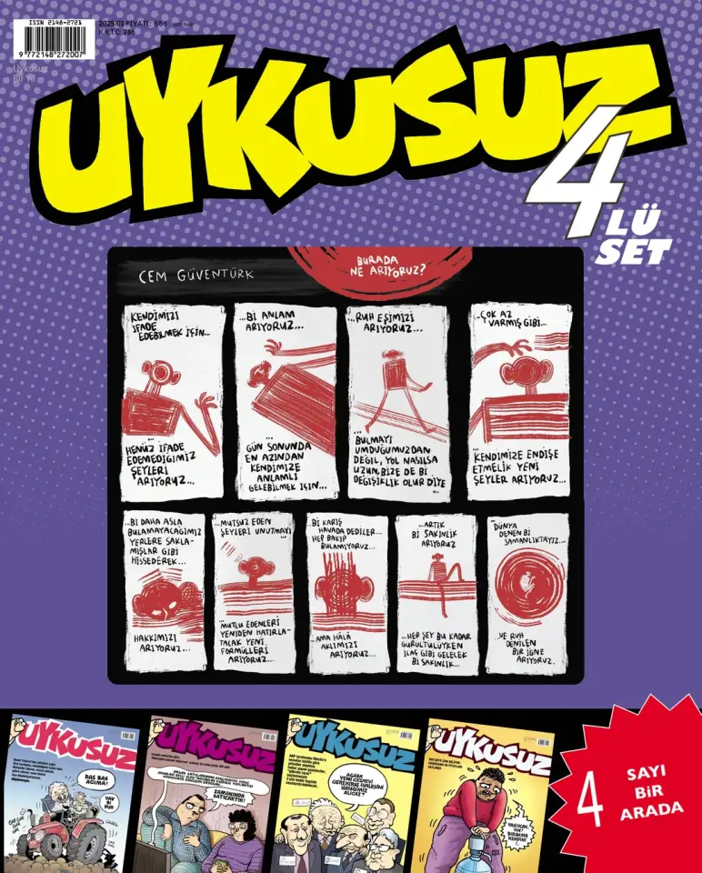 uykusuz 4lü set