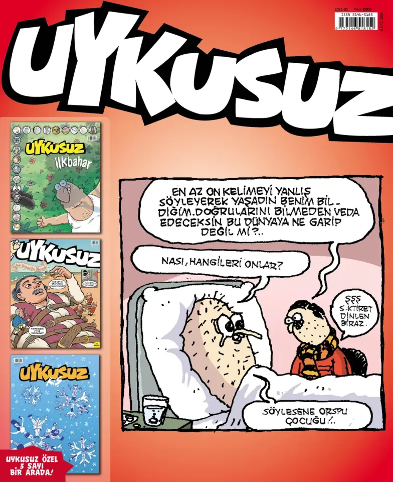 Uykusuz 3lü Set