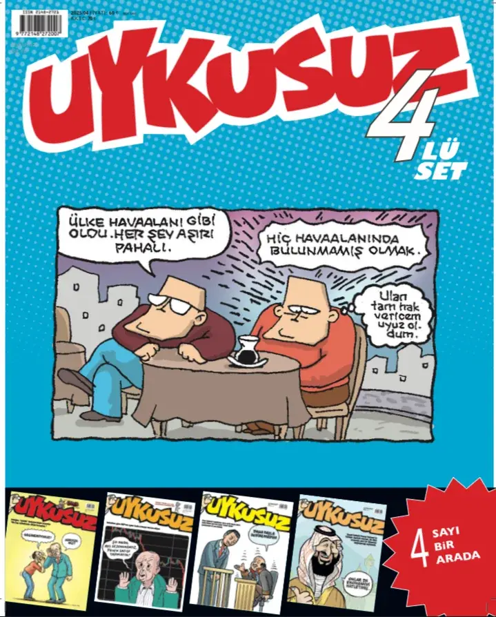 Uykusuz 4lü Set