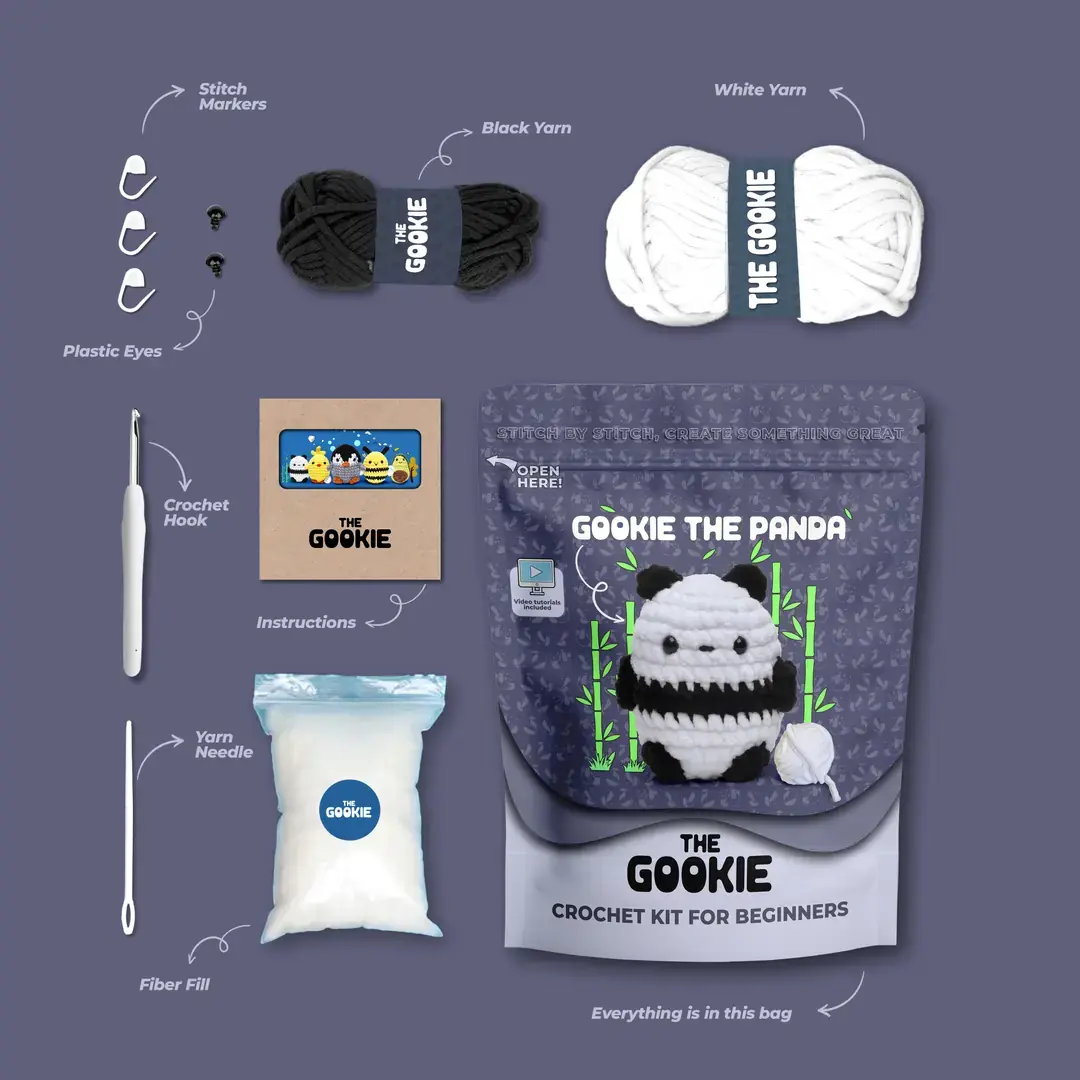 THE GOOKIE Panda Tığ Kiti