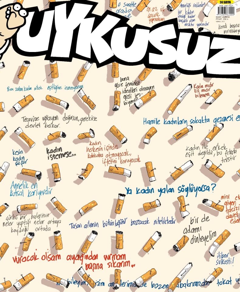 Uykusuz Dergisi Mart Sayısı 2026